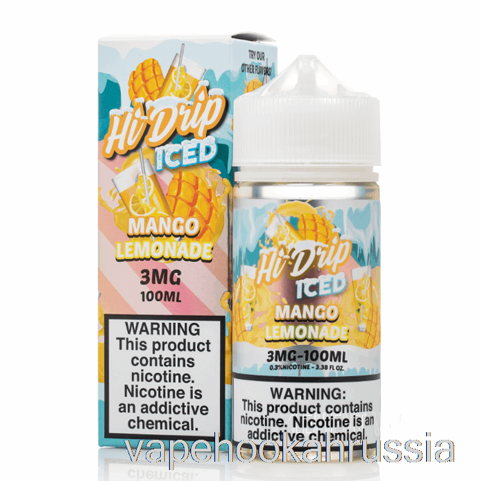 Vape Juice манго-лимонад со льдом - жидкости для электронных сигарет Hi-Drip - 100 мл 0 мг